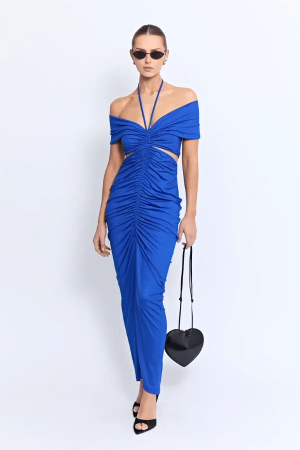 Angello Maxi Dress Ultramarine