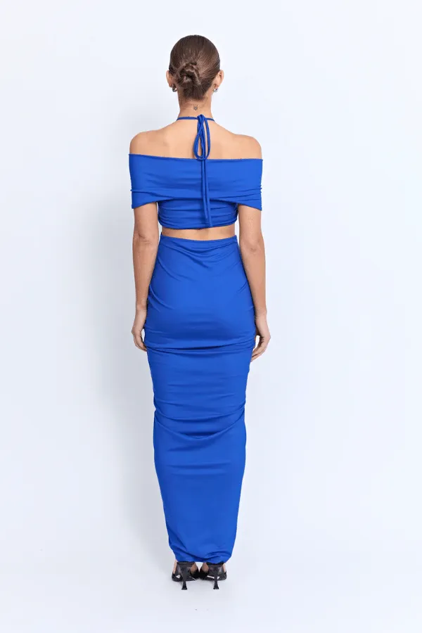 Angello Maxi Dress Ultramarine