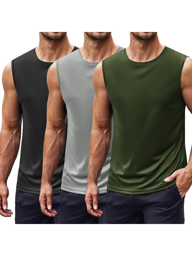 Athletic Quick-Dry 3-Pack Tank Top (US Only)