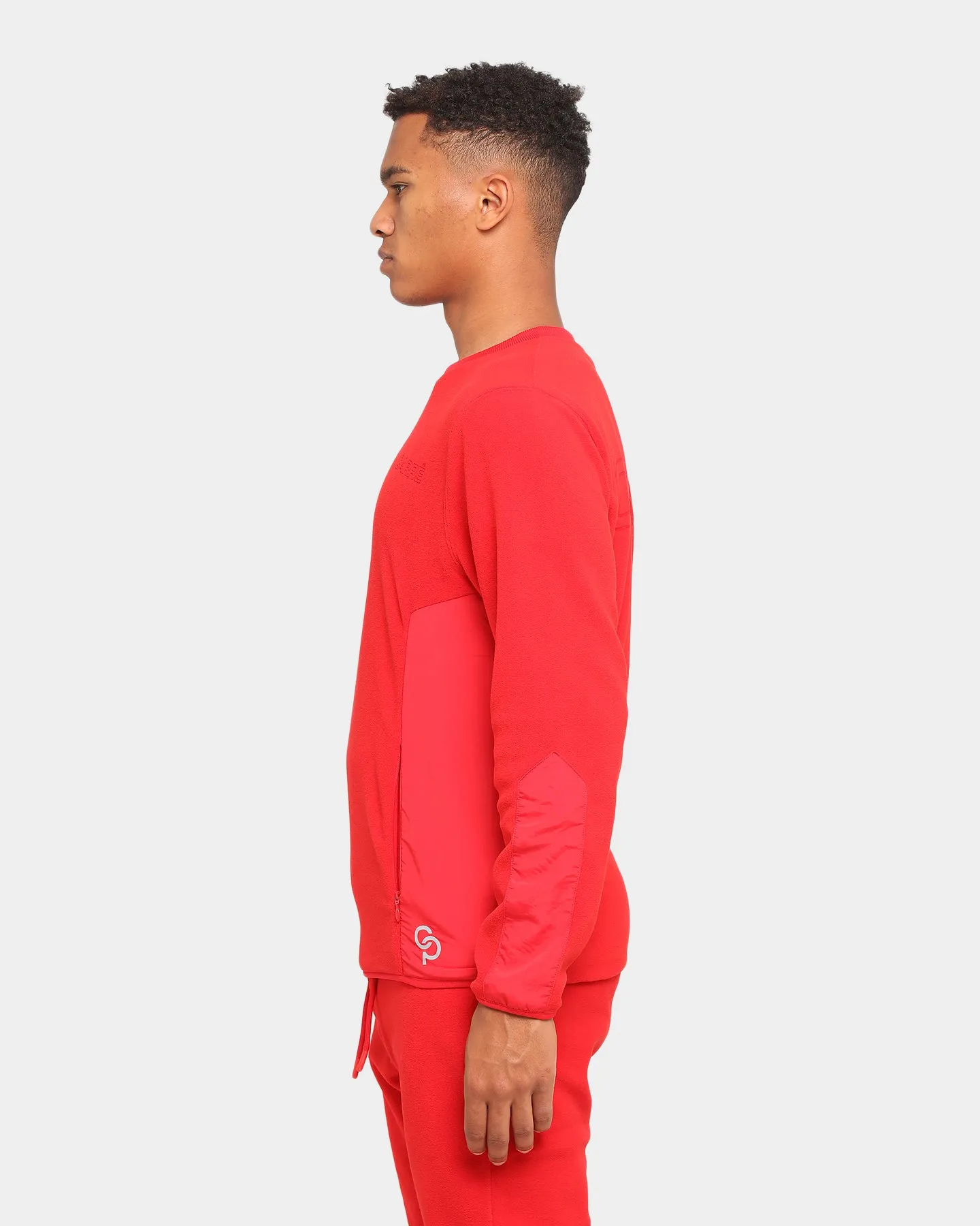 Carré Polaire Crewneck Red