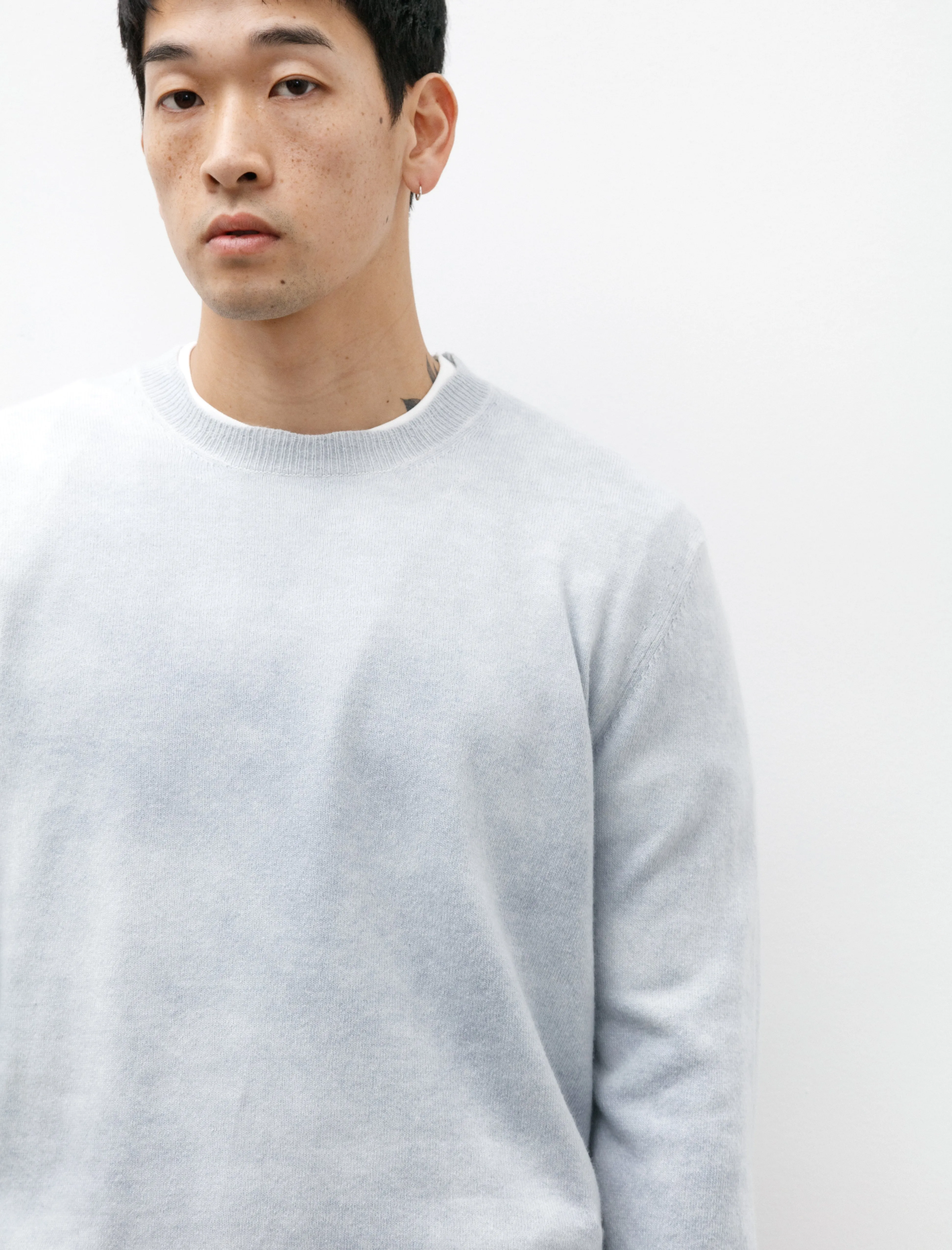 Crewneck Jumper Dusty Blue