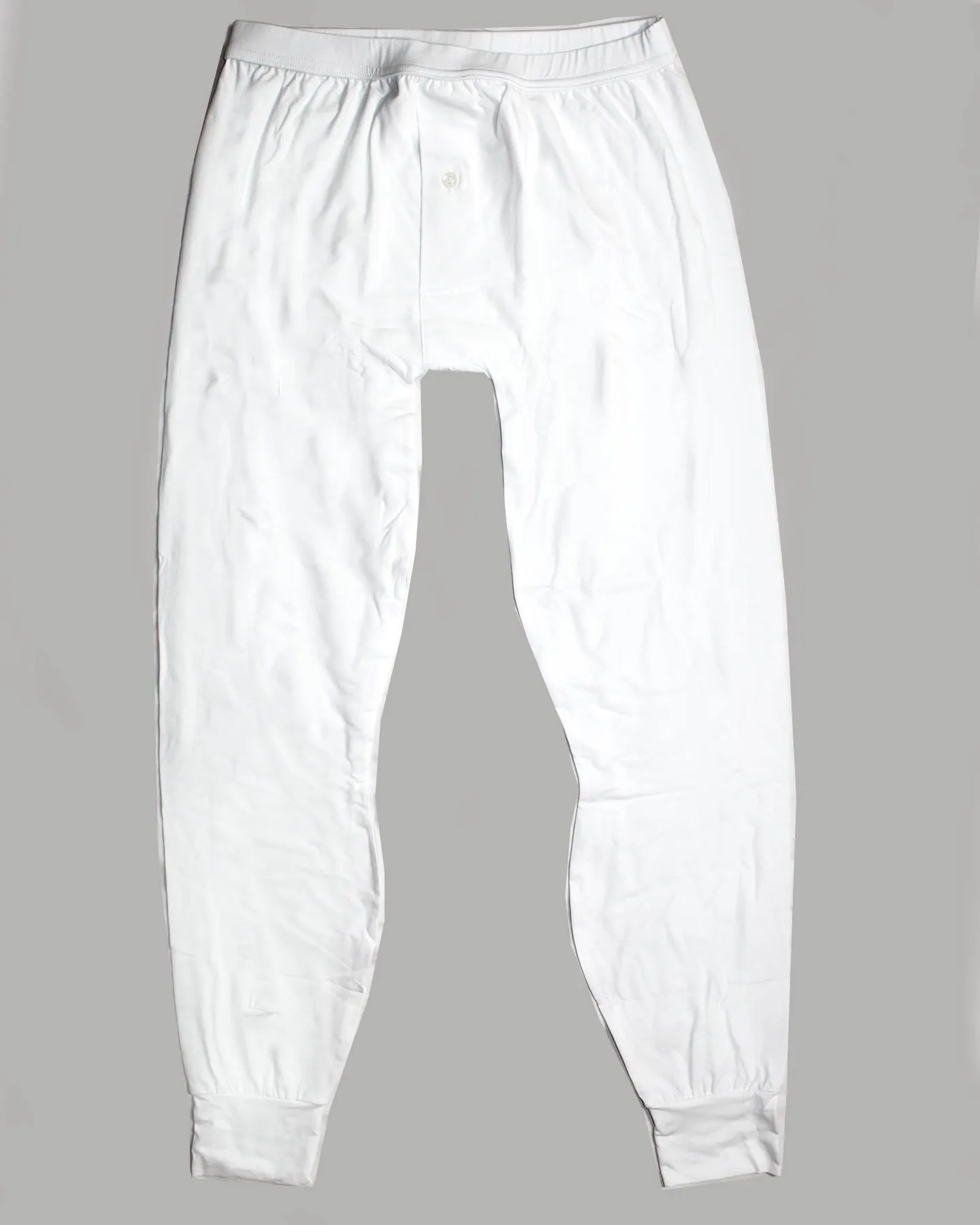 Ermenegildo Zegna Long Johns White Men Underwear L FINAL SALE