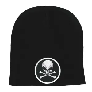 Hot Leathers KHB5009 Skull and Crossbones Knit Hat