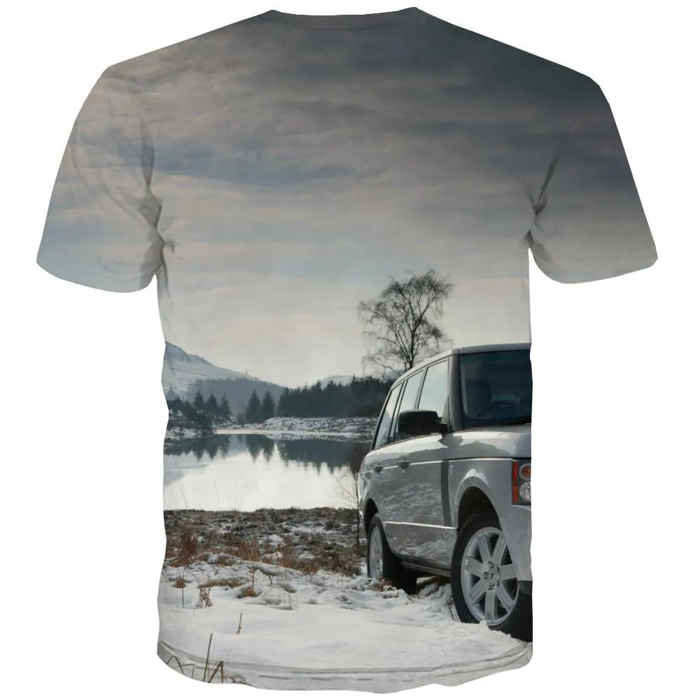 Jeep T shirts Men Offroad Tshirt Printed car Tshirts Novelty Short Sleeve summer