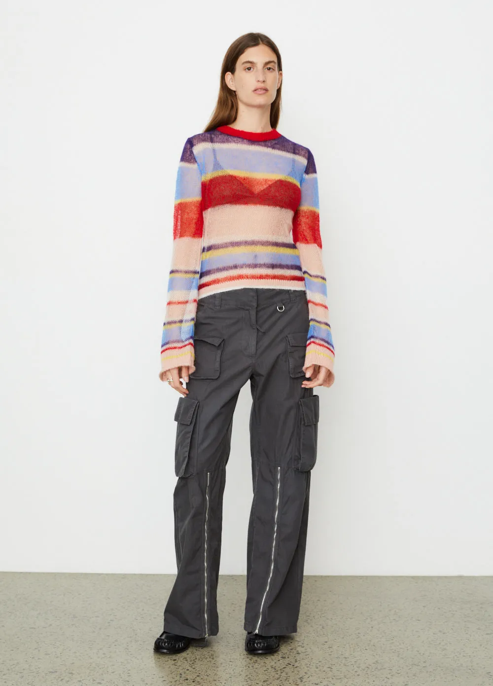 Karis Mohair Stripe Jumper