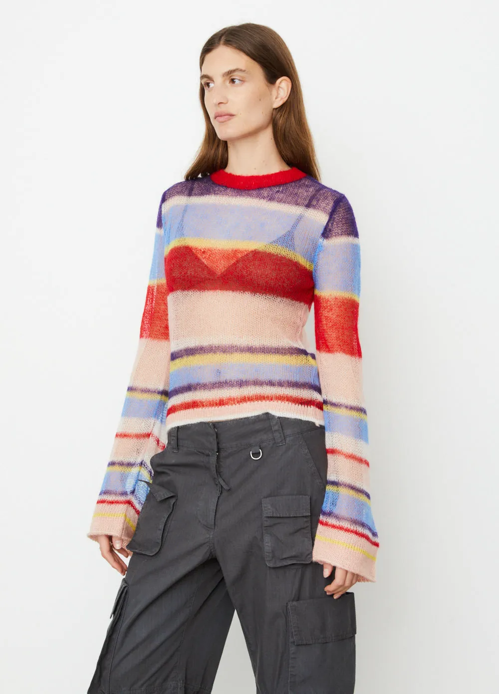 Karis Mohair Stripe Jumper