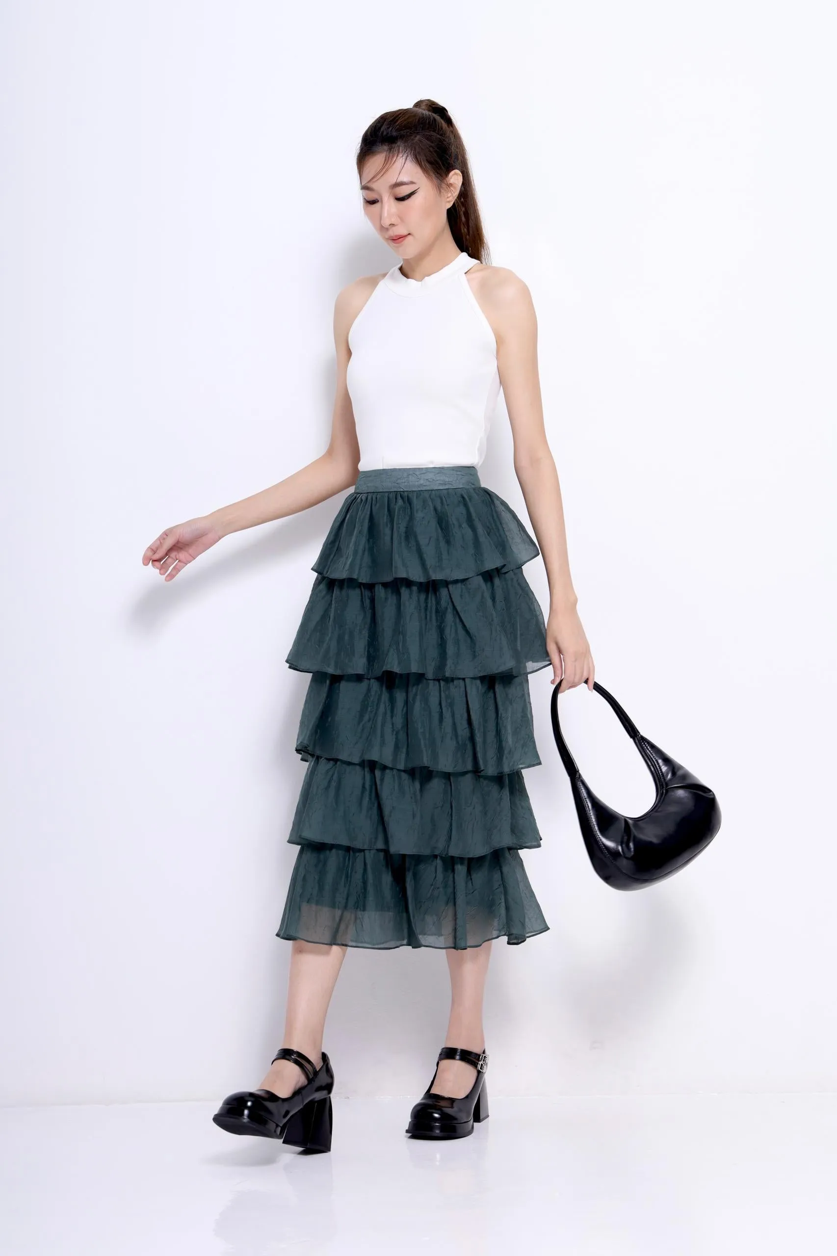 May Layered Maxi Skirt