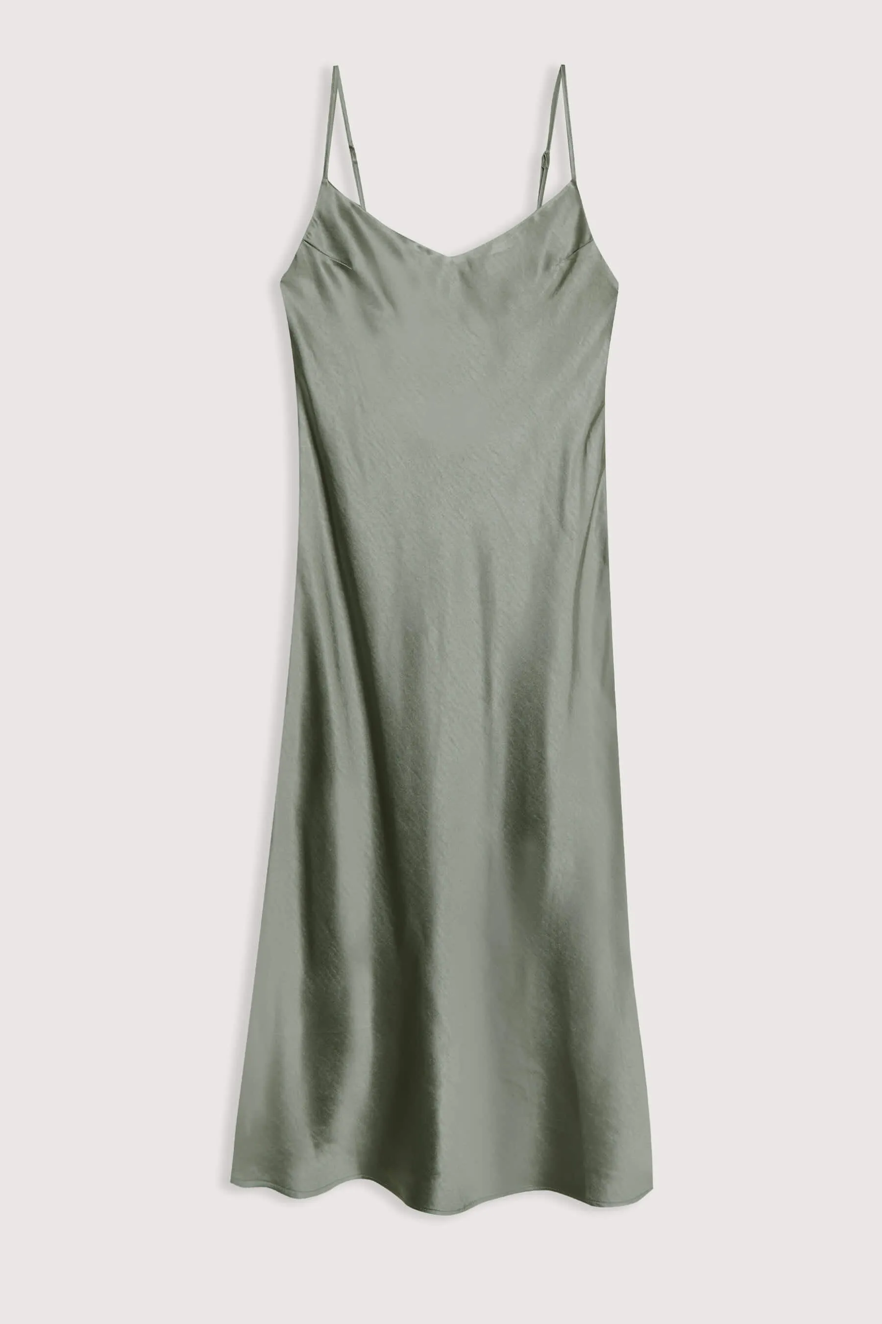 MIDI SLIP DRESS