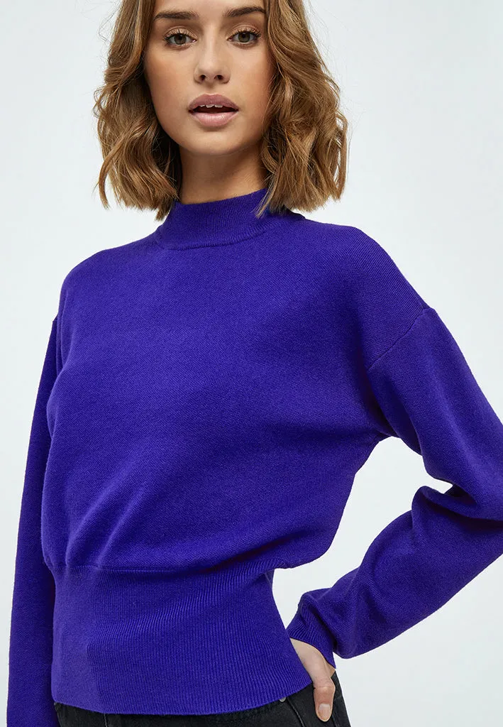 MSJose Knit Turtleneck - Royal Blue