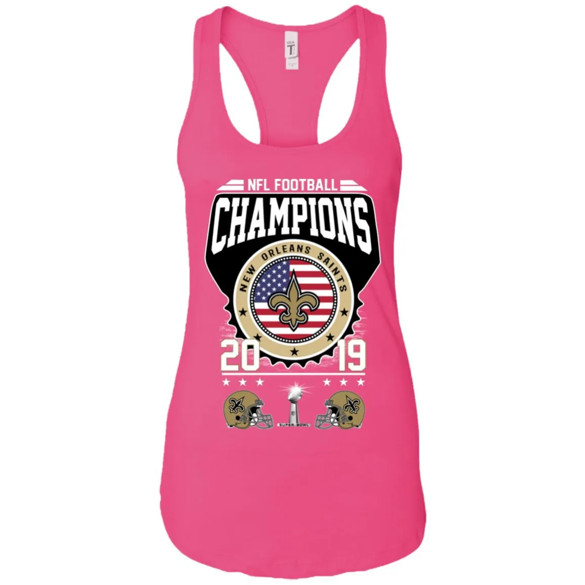 Nfl – Football Champions New Orleans Saints Super Bowl 2019 Women Tank Top