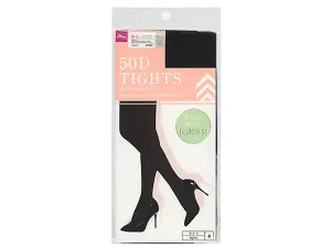 Nylon Tights 50D M-L Black