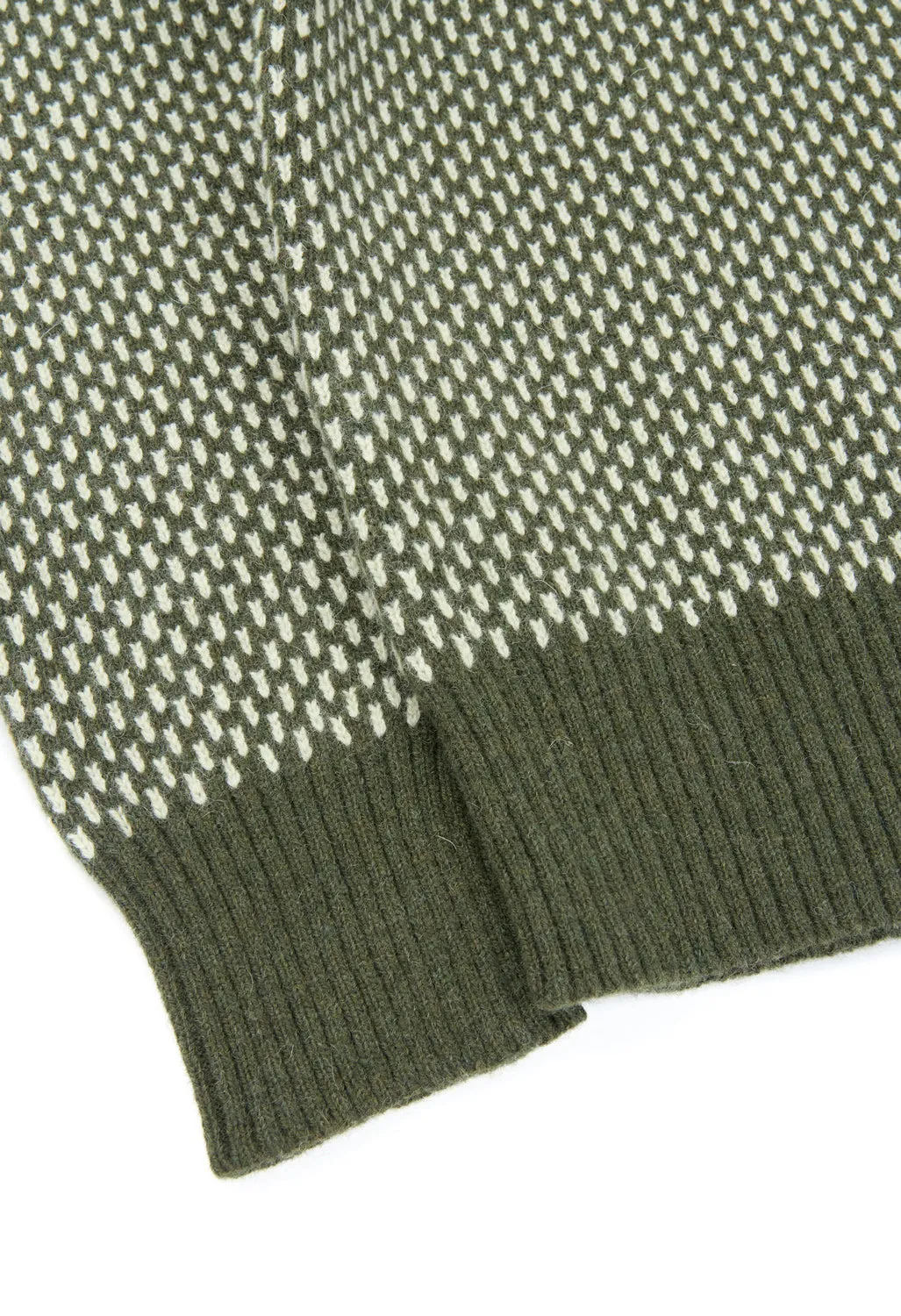 Patagonia Women's Recycled Wool-Blend Crewneck Sweater - Ridge: Pine Needle Green