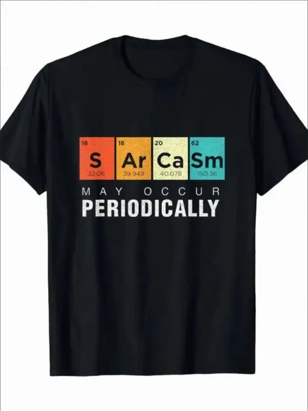 Periodic sarcasm shirt