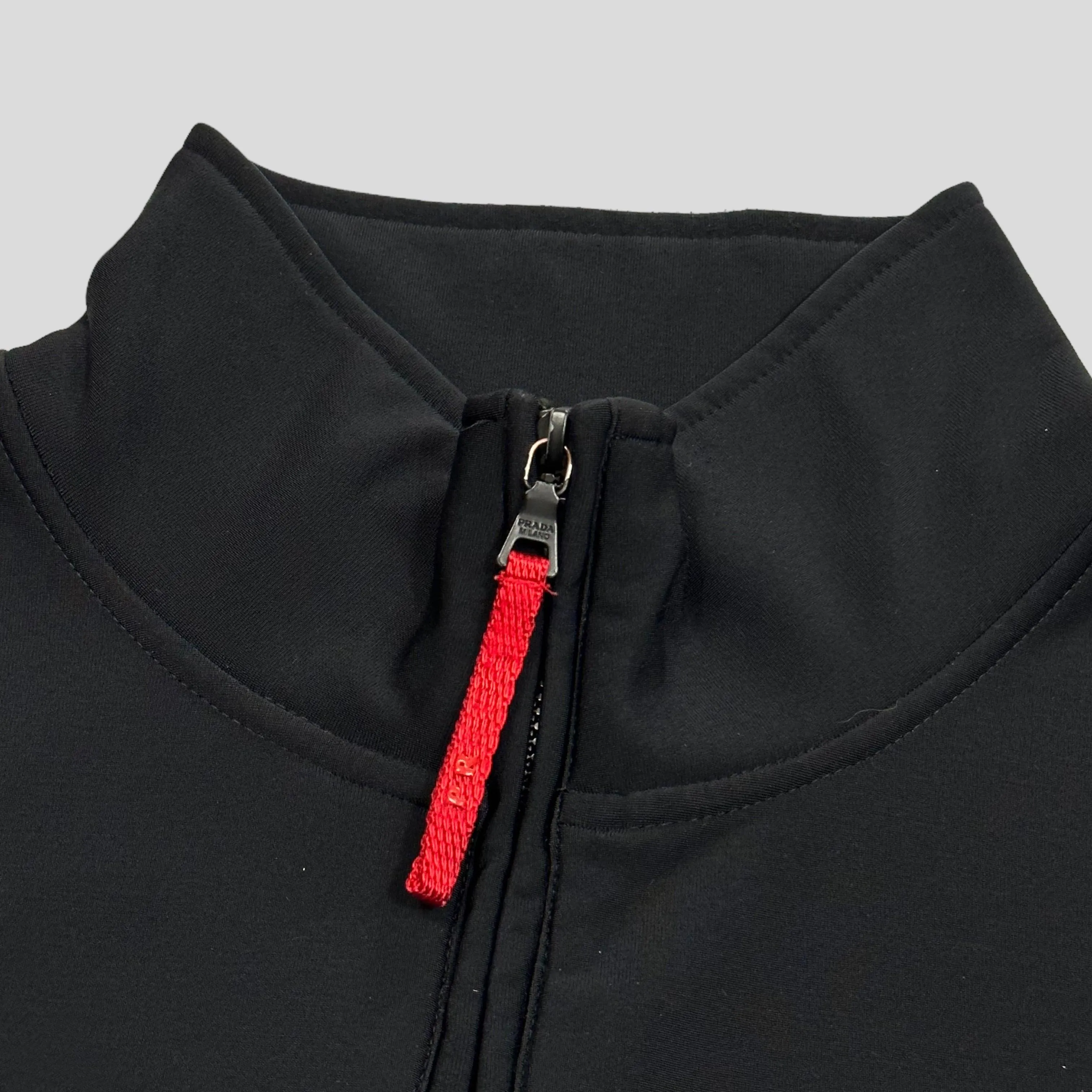 Prada Sport 2001 1/2 Zip Stash Pocket Tracktop - M/L