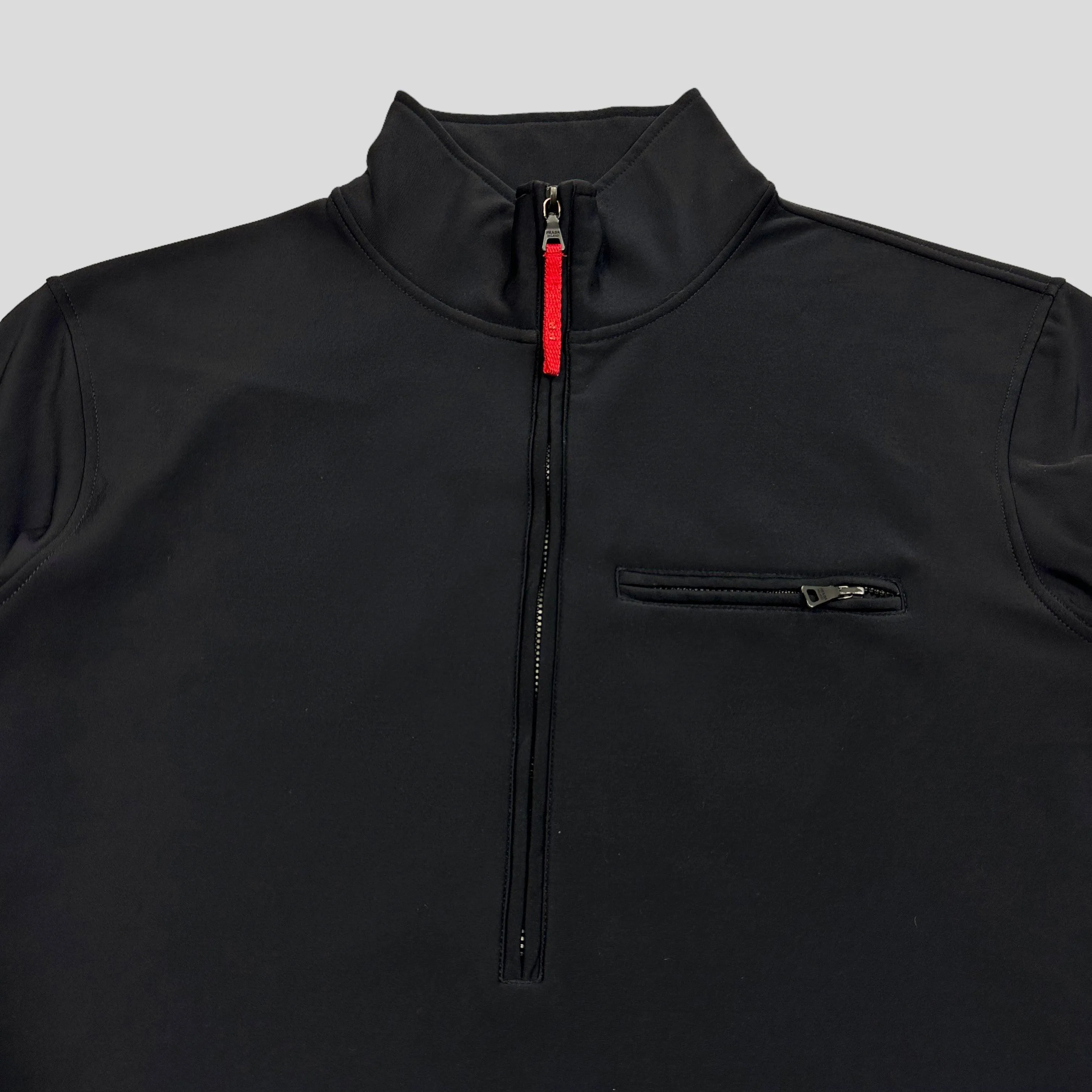 Prada Sport 2001 1/2 Zip Stash Pocket Tracktop - M/L