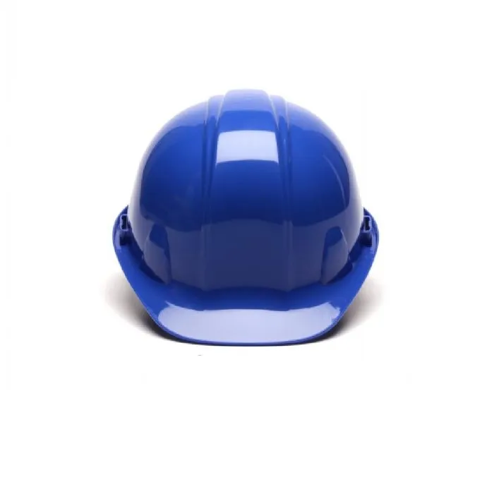 Pyramex HP14160 SL Cap Style 4 Point Ratchet Hard Hat, Blue, 1 Each