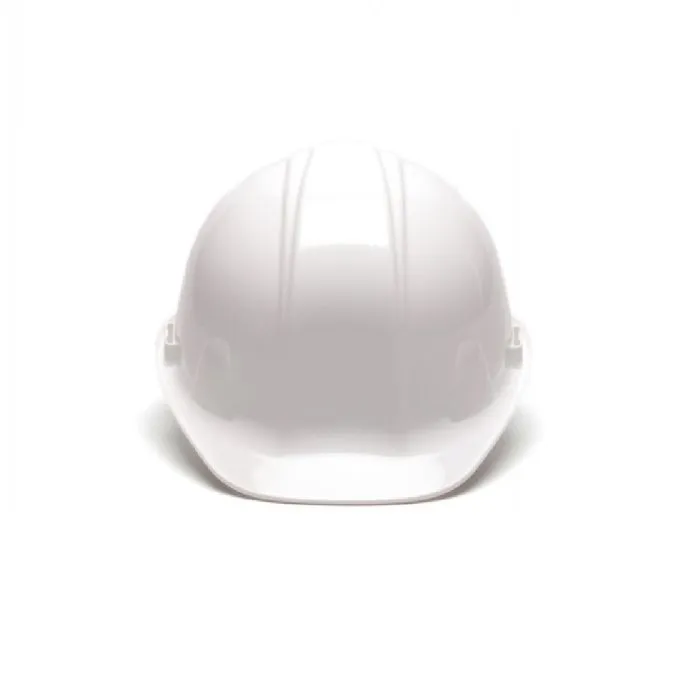 Pyramex HP16110 SL Cap Style 6 Point Ratchet Standard Hat, White, 1 Each