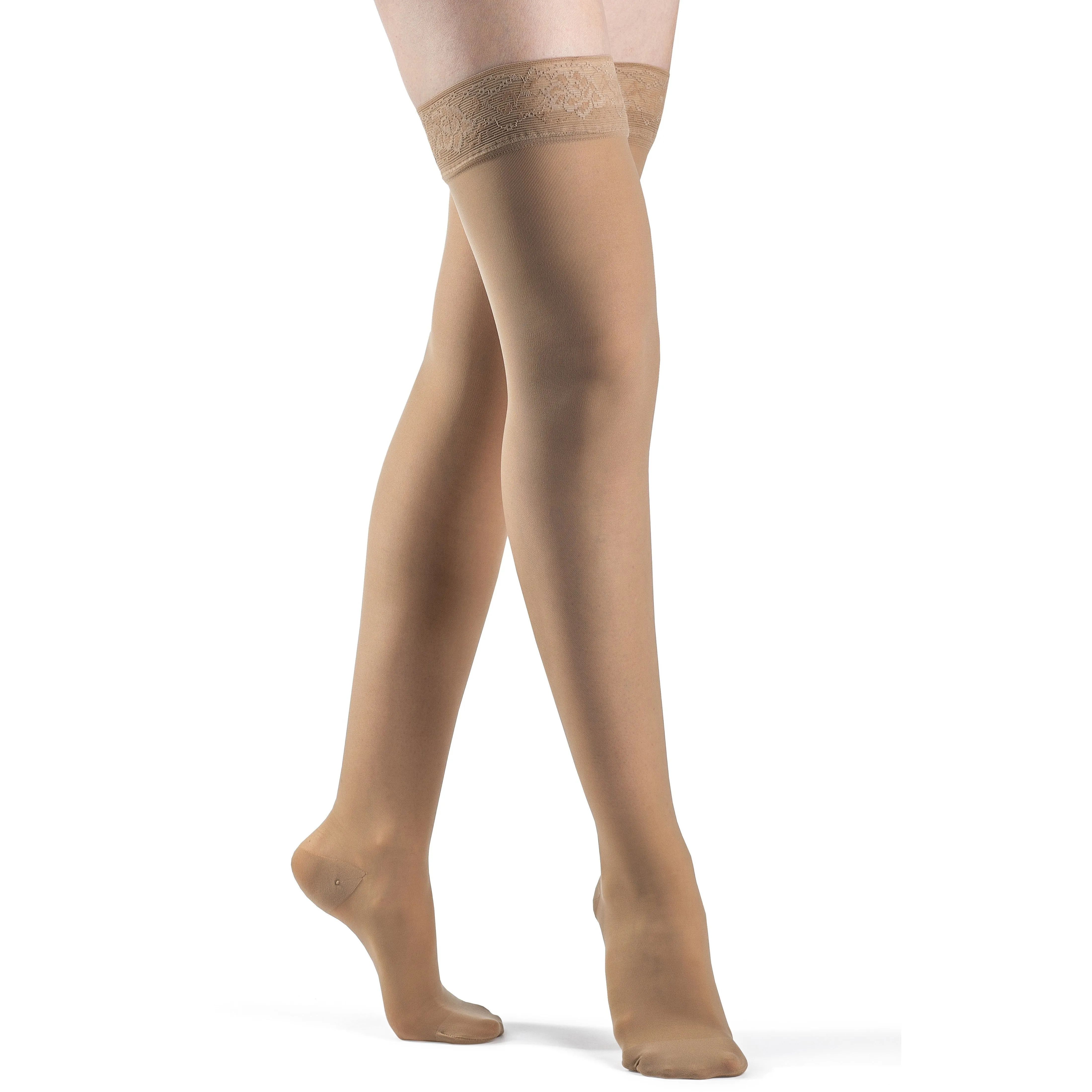 Sigvaris Sheer Women's Thigh High 15-20 mmHg