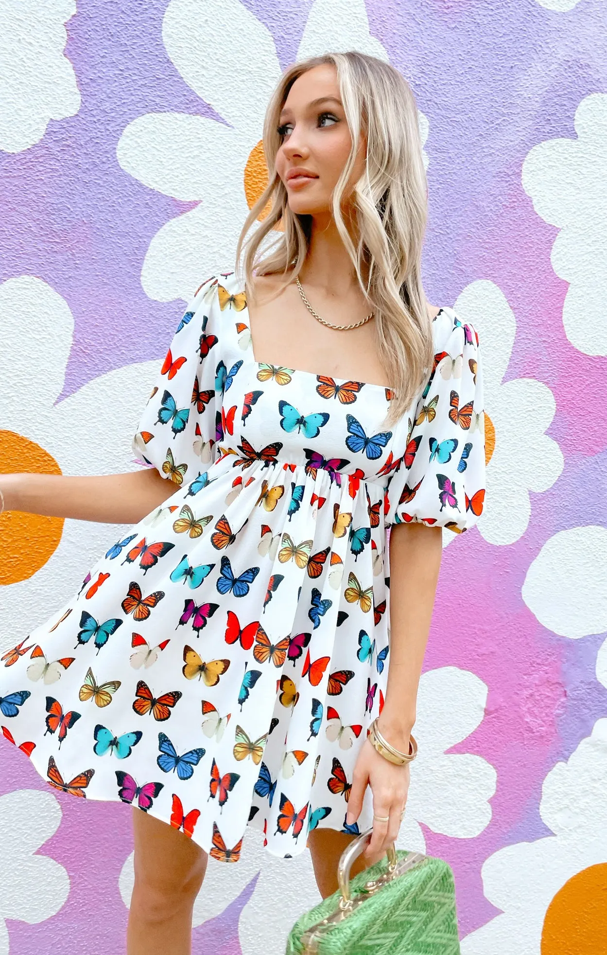 Smitten Babydoll Dress ~ Butterflies in my Eyes