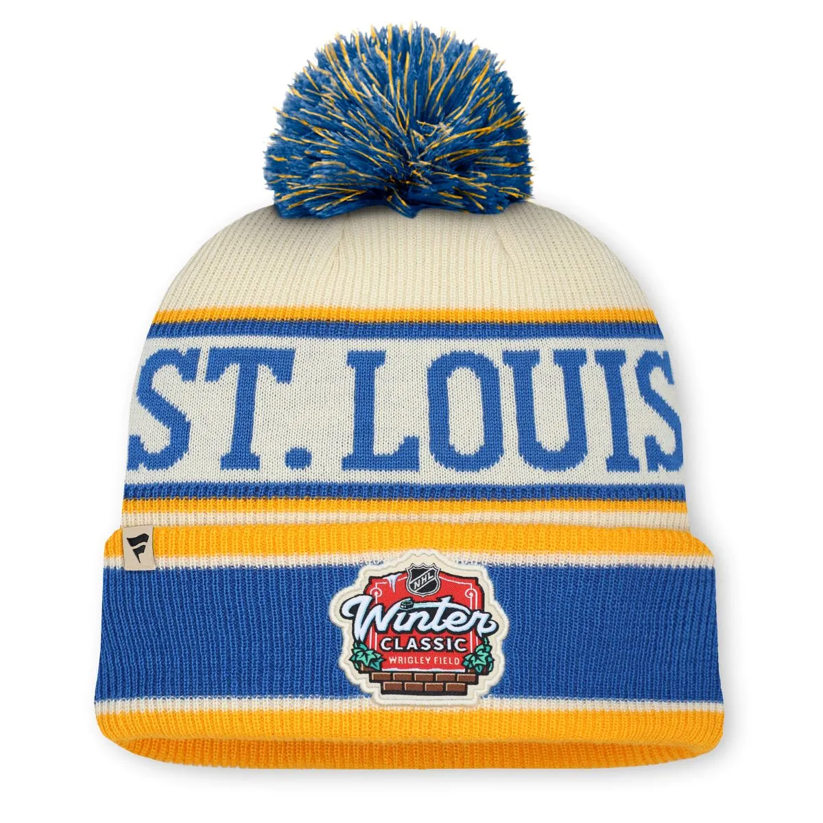 ST. LOUIS BLUES FANATICS AP WINTER CLASSIC PATCH KNIT - MULTI