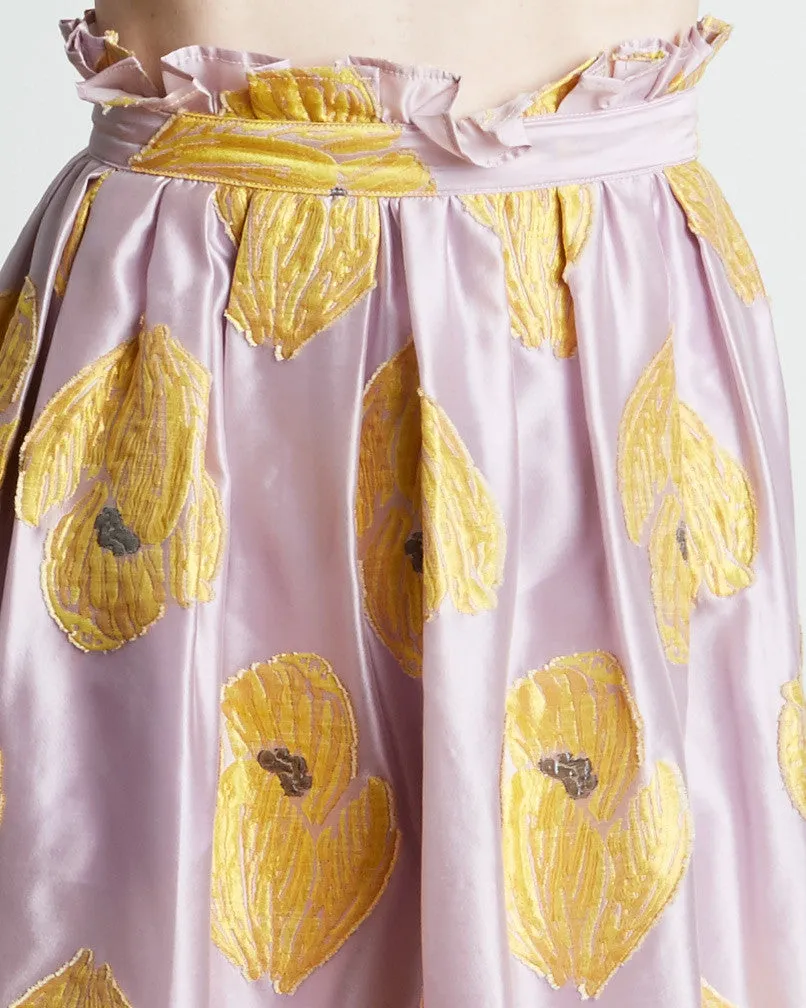 SUNO Crocus Jacquard Skirt