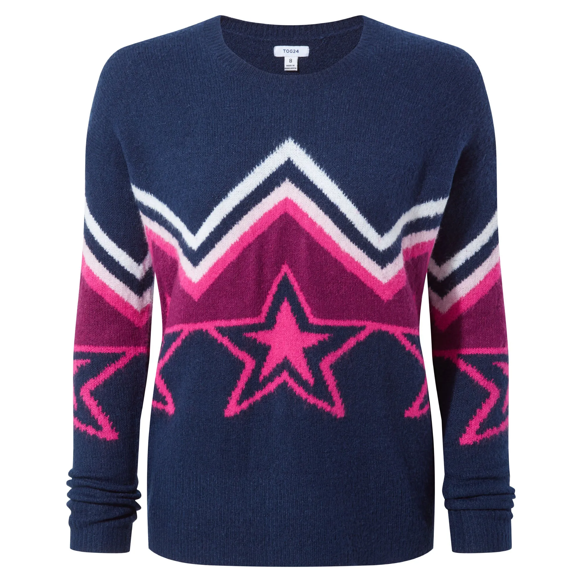 Theresa Womens Knitted Jumper - Starry Night