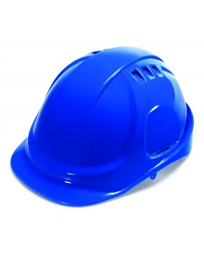 Vented Hard Hat with 6 Point Ratchet Suspension