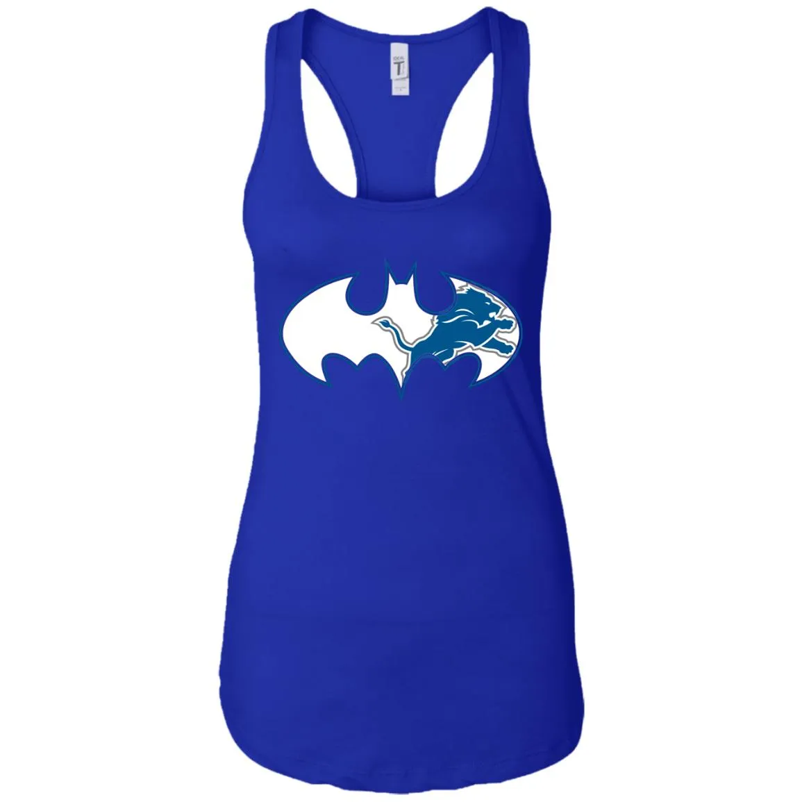 We Are The Detroit Lions Batman Nfl Mashup Women Tank Top