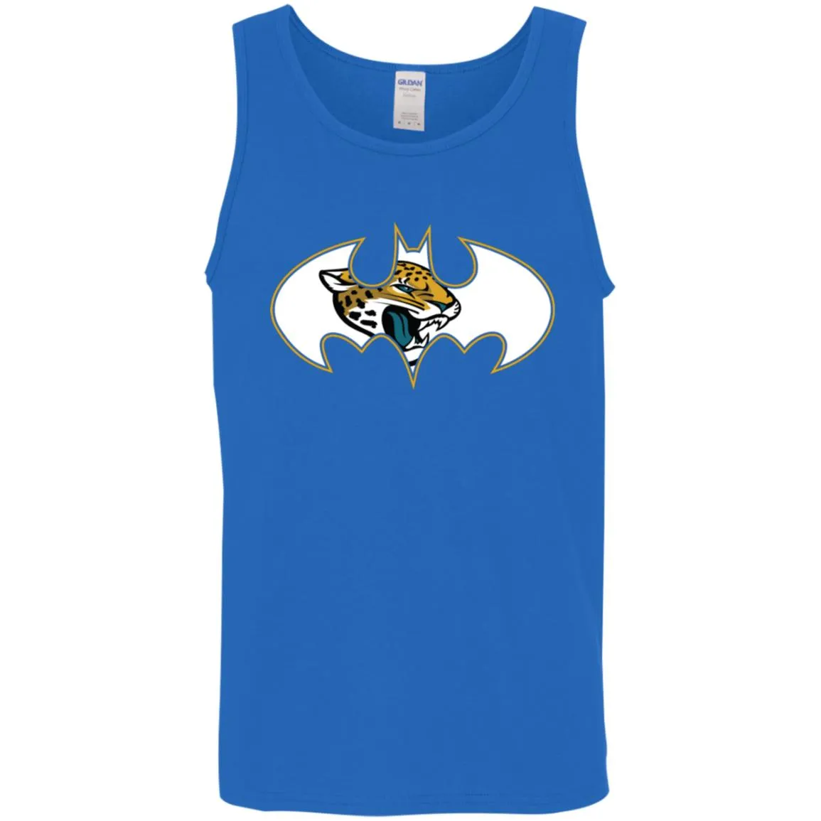 We Are The Jacksonville Jaguars Batman Nfl Mashup Men Cotton Tank