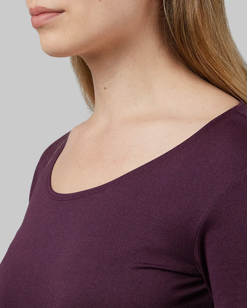 WOMEN'S LIGHTWEIGHT BASELAYER SCOOP TOP